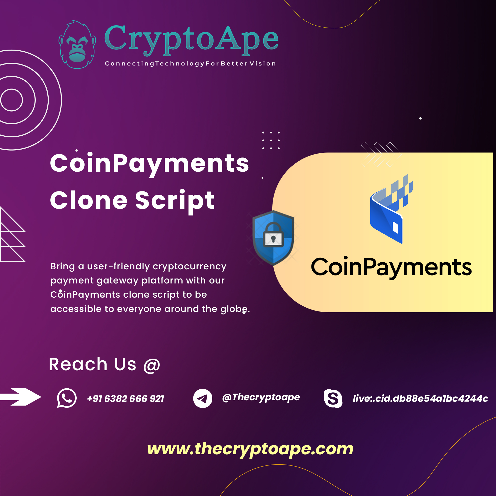 CoinPayments Clone Script - Screenshot 1