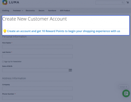 Visit Listing - Magento 2 Reward Points Extension Magento 2 Reward Points Extension - Screenshot 2