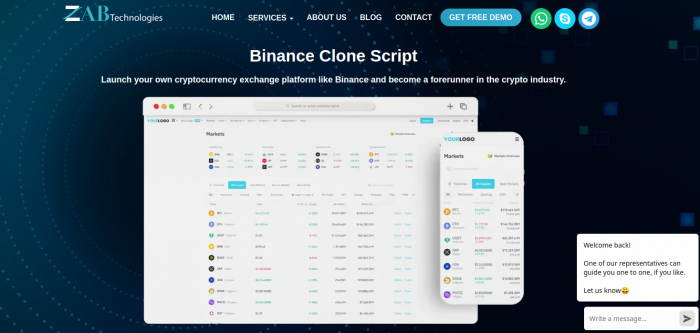 Binance Clone Script - Screenshot 1