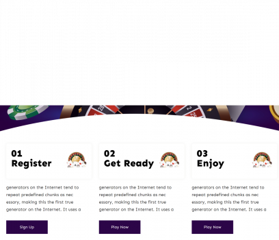 Casiono Ã¢ÂÂ Casino HTML Template - Screenshot 2