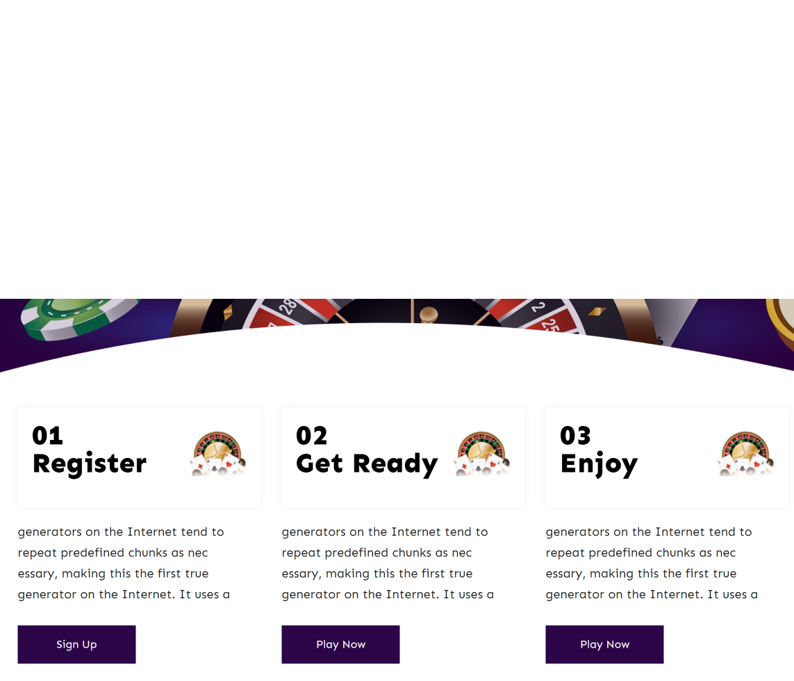 Casiono Ã¢ÂÂ Casino HTML Template - Screenshot 2