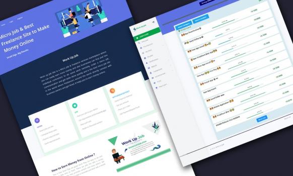 Visit Listing - WorkUpJob Clone Laravel PHP Script WorkUpJob Clone Laravel PHP Script - Screenshot 1