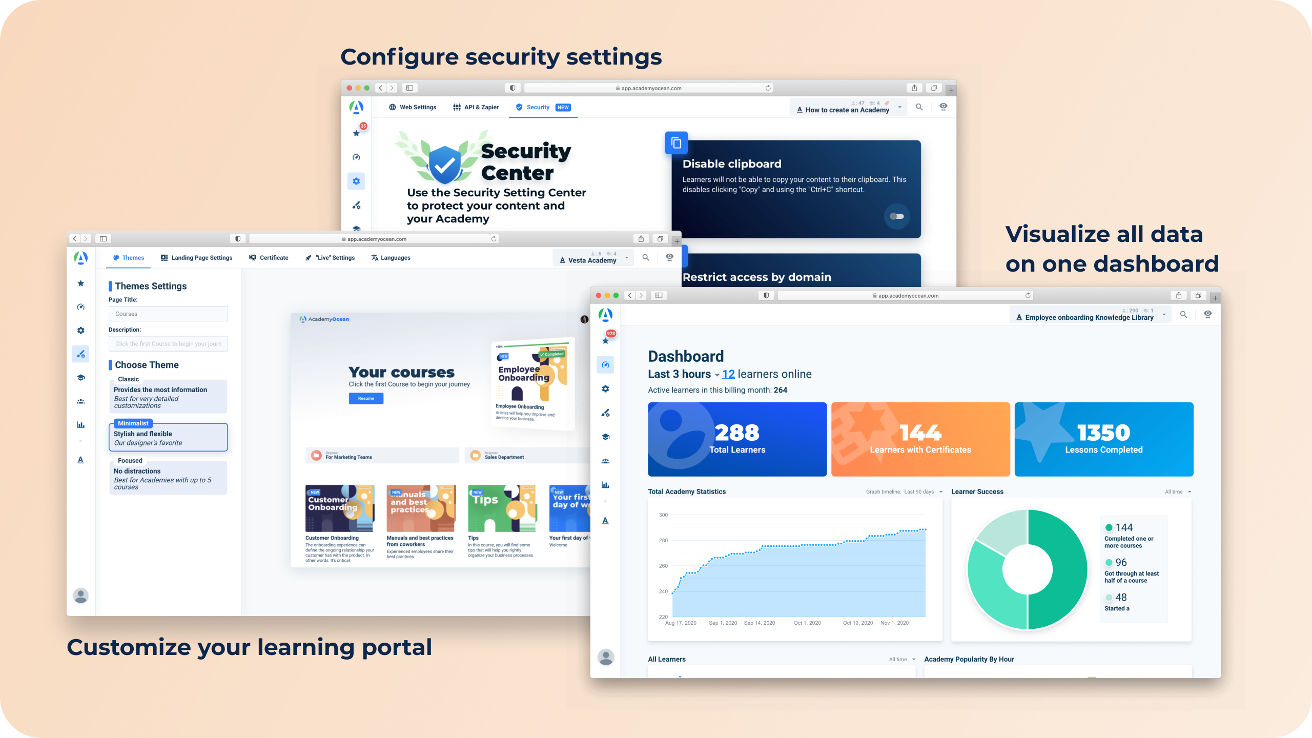 AcademyOcean LMS - Screenshot 1