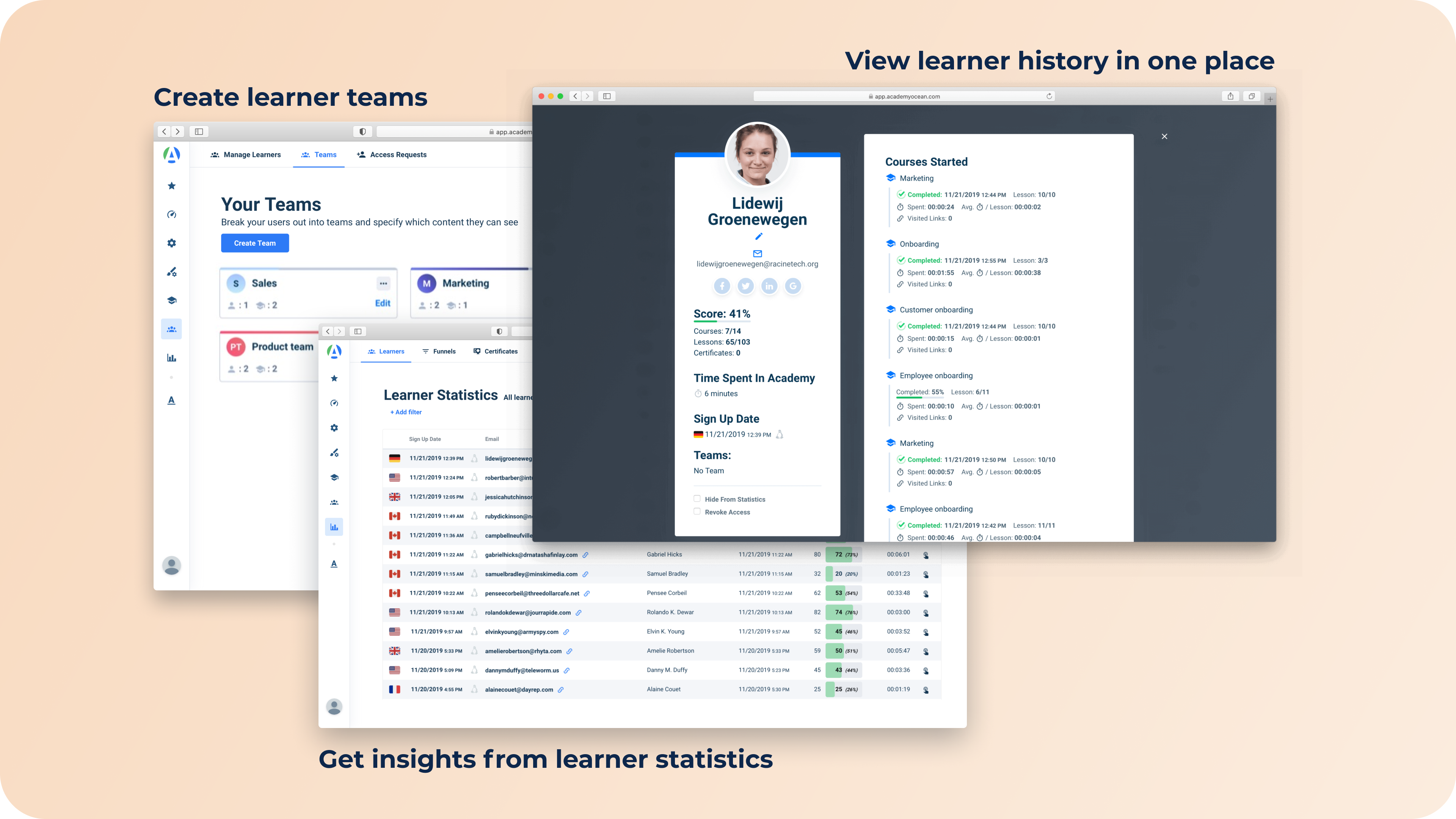 AcademyOcean LMS - Screenshot 3