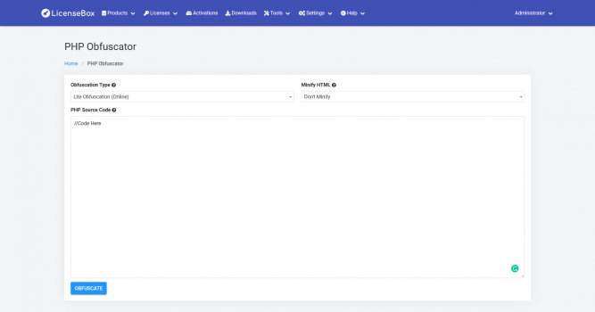 LicenseBox - Licensing and Updates Management Tool - Screenshot 5