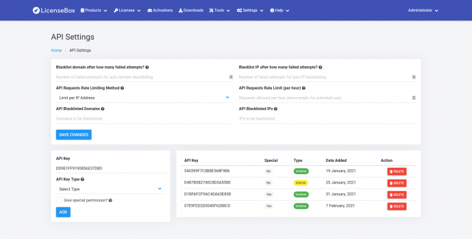 LicenseBox - Licensing and Updates Management Tool - Screenshot 6
