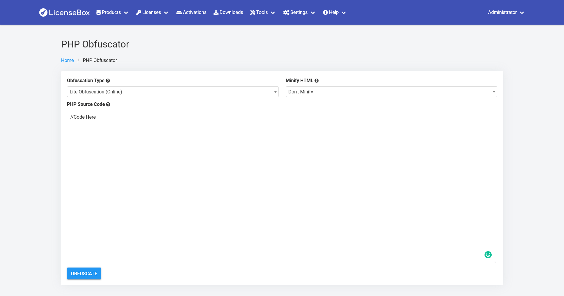 LicenseBox - Licensing and Updates Management Tool - Screenshot 5