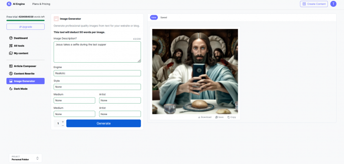 AI Engine Ã¢ÂÂ AI Copywriter &amp - Screenshot 8