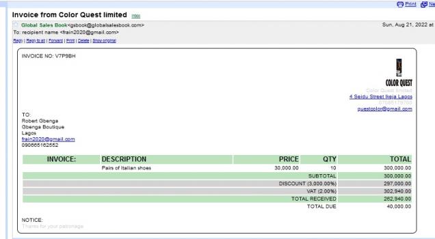 Visit Listing - Global Sales Book - For SAAS Invoicing and Inventory Management Global Sales Book - For SAAS Invoicing and Inventory Management - Screenshot 4