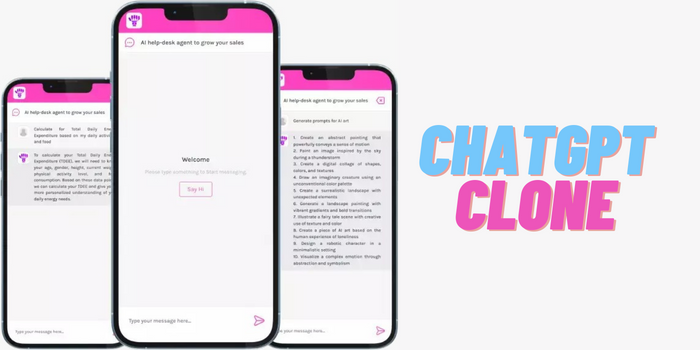 ChatGPT Clone - AI Powered Chatbot - Screenshot 2