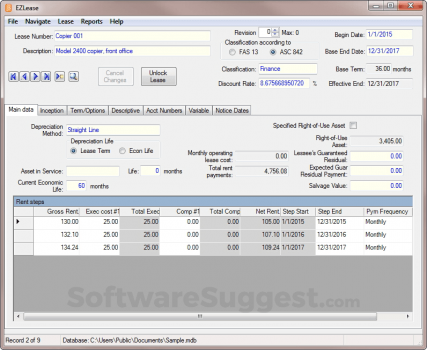 EZLease - Screenshot 1