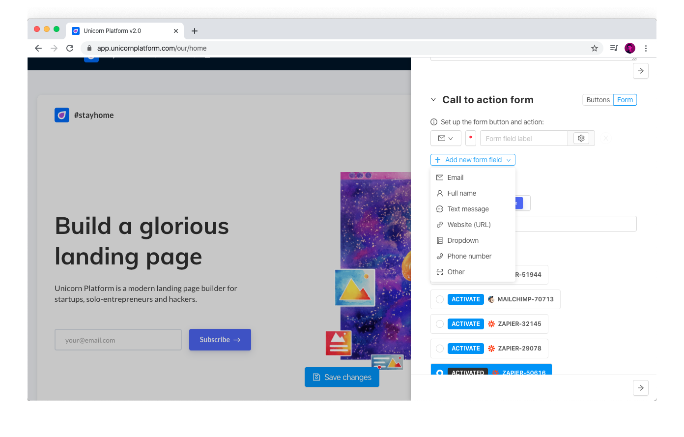 Unicorn Platform - Screenshot 4