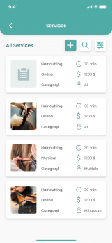 Visit Listing - Myslots Scheduling App Myslots Scheduling App - Screenshot 2