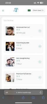 Visit Listing - Myslots Scheduling App Myslots Scheduling App - Screenshot 10