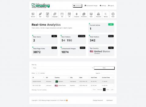 Blaz - The Ultimate Multi Image Compressor + Ads Ready + Storj API Integration | PHP Script - Screenshot 7