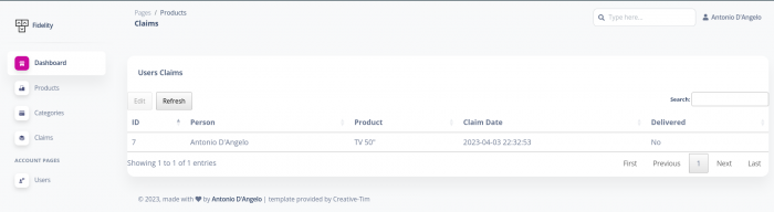 Loyalty system built in PHP with Slim 4 micro-framework and dedicated mobile app built in Ionic 6 - Screenshot 11