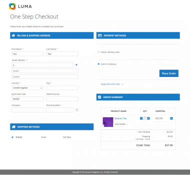 Magento 2 One Step Checkout - Screenshot 6