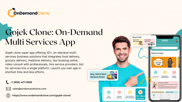 Visit Listing - Gojek Clone: On-demand Multi Services App Gojek Clone: On-demand Multi Services App - Screenshot 1