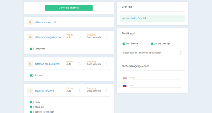 XML Sitemap Generator for Google - Screenshot 2