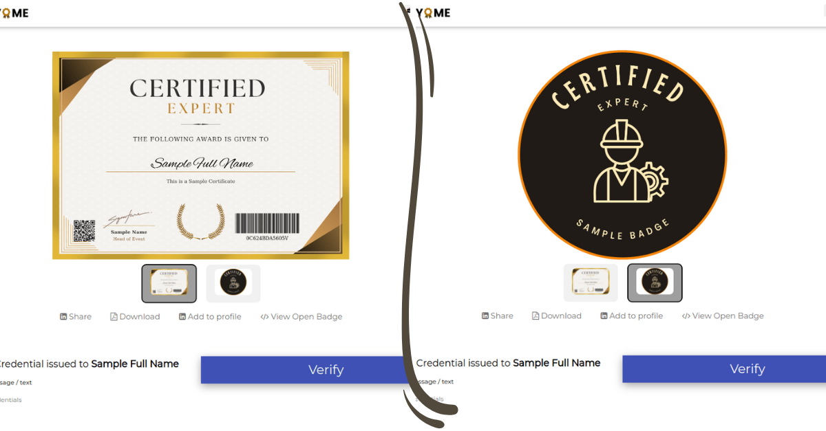 CertifyMe - Screenshot 1