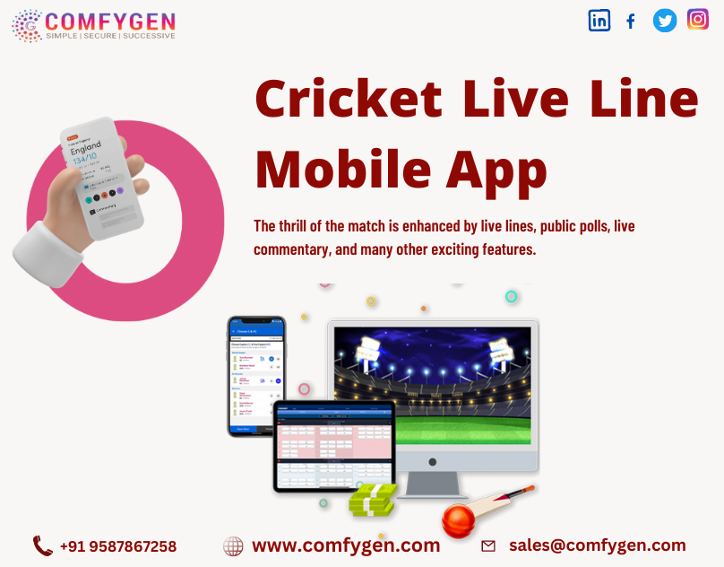 Cricket Live Line App development - Screenshot 1
