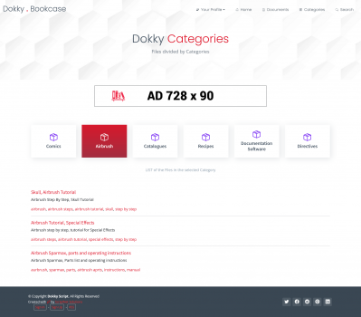 Dokky - Document Sharing and Viewing Website Script - Screenshot 2