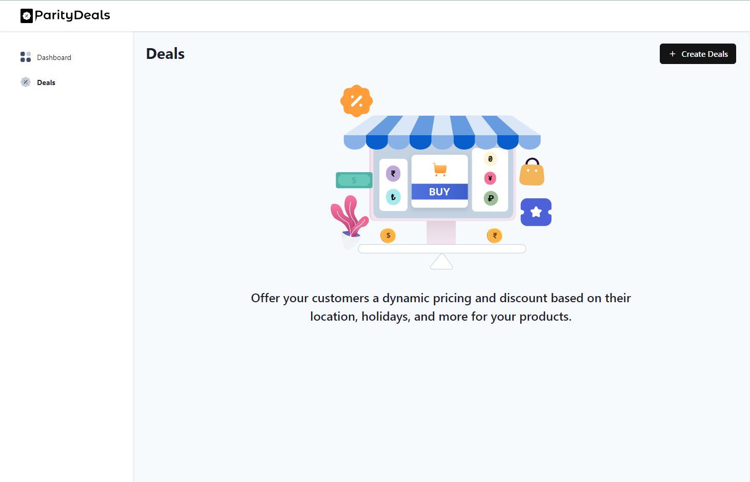 ParityDeals - Screenshot 1