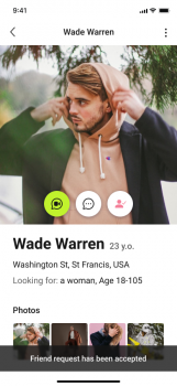 PG Dating Pro: Android dating app - Screenshot 3