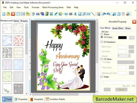 Visit Listing - Greetings Card Maker Greetings Card Maker - Screenshot 1