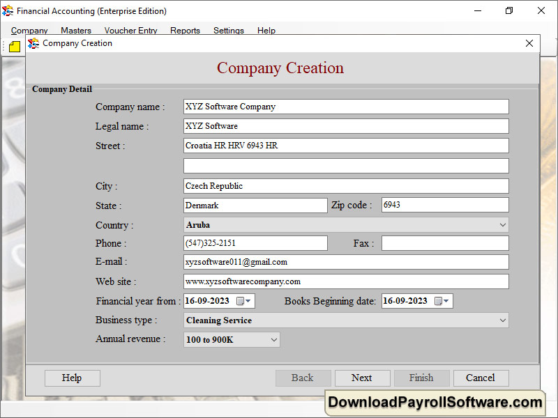 Download Financial Accounting Software - Screenshot 1
