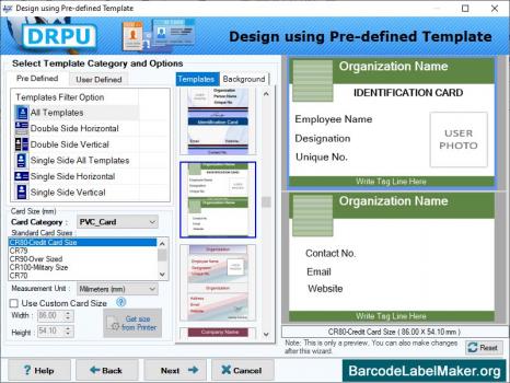Visit Listing - Photo ID Card Maker Software Photo ID Card Maker Software - Screenshot 1
