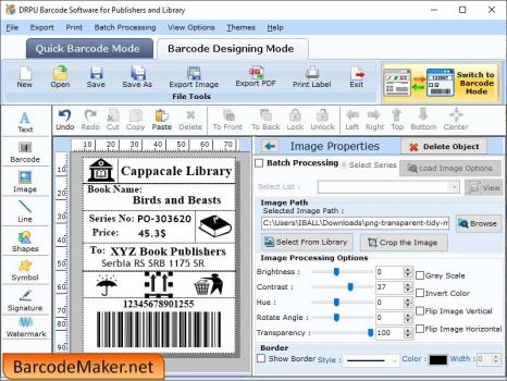 Visit Listing - Labeling Software for Publishers Labeling Software for Publishers - Screenshot 1
