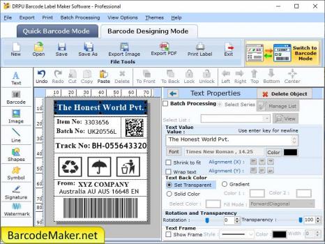 Visit Listing - Label Maker for Professional Label Maker for Professional - Screenshot 1