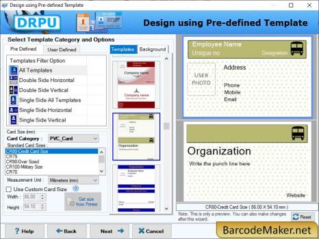Visit Listing - ID Card Maker Software ID Card Maker Software - Screenshot 1