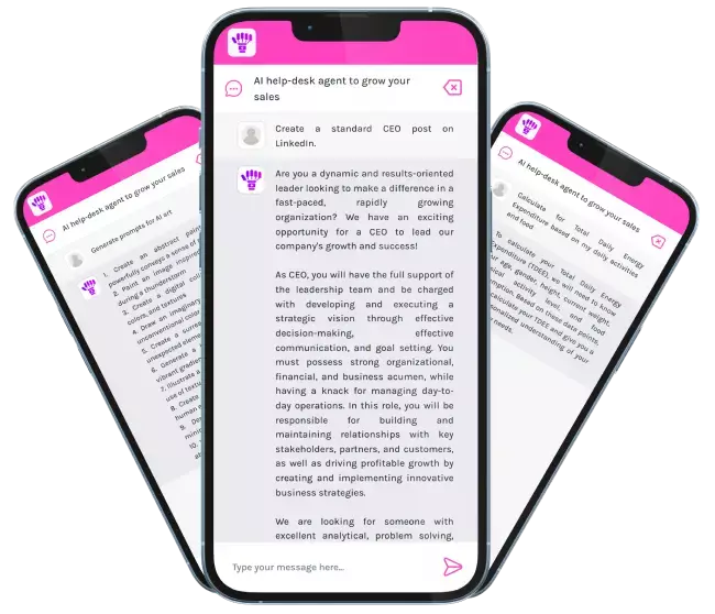 ChatGPT clone - Screenshot 3