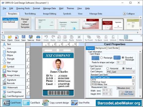 Visit Listing - ID Cards Software ID Cards Software - Screenshot 1