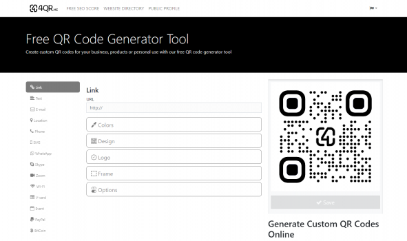 4qr.me - Screenshot 1