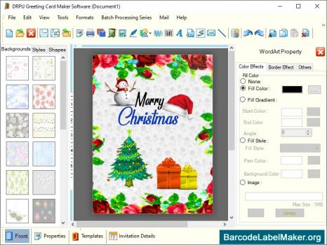 Visit Listing - Greeting Card Maker Program Greeting Card Maker Program - Screenshot 1