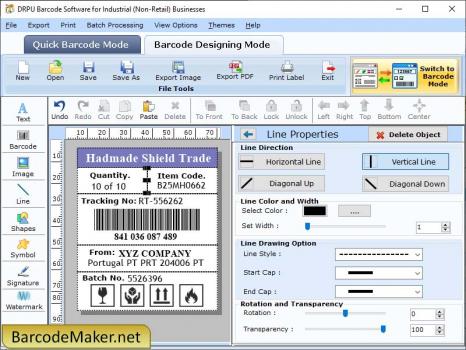 Visit Listing - Manufacturing Barcode Creating Tool Manufacturing Barcode Creating Tool - Screenshot 1