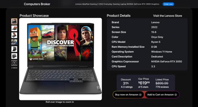 Visit Listing - MetaClone - Amazon Affiliate Computer Store Builder - Channeling the Success of Apple! MetaClone - Amazon Affiliate Computer Store Builder - Channeling the Success of Apple! - Screenshot 2