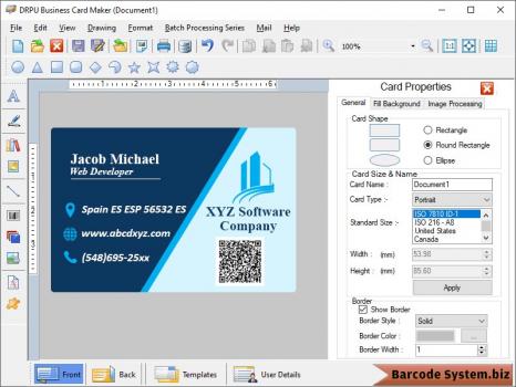 Visit Listing - Design Business Card Software Design Business Card Software - Screenshot 1