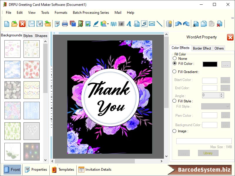 Greeting Card Print - Screenshot 1