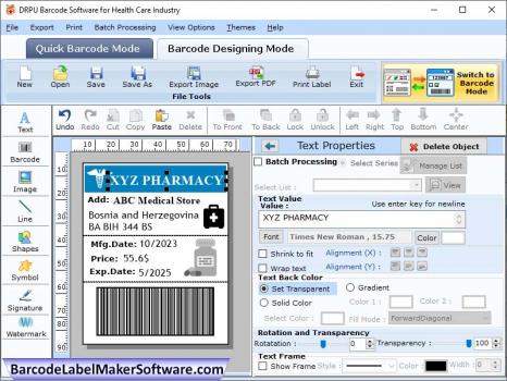 Visit Listing - Medicine Barcode Maker Tool Medicine Barcode Maker Tool - Screenshot 1