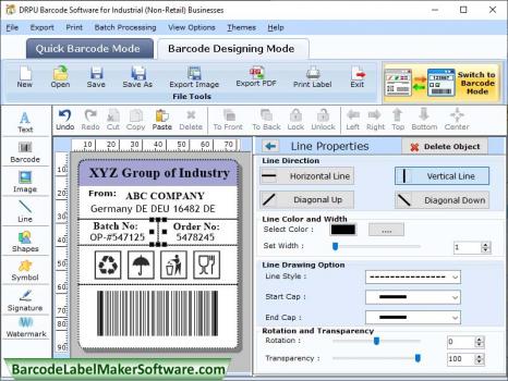 Visit Listing - 2d Barcode Manufacturing Labels 2d Barcode Manufacturing Labels - Screenshot 1