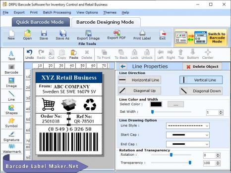 Barcode Maker for Retail Business - Screenshot 1