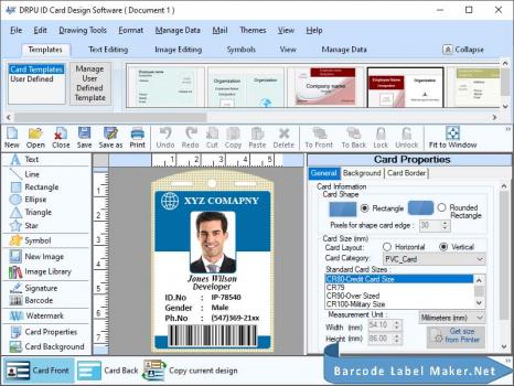 Card Designing Application - Screenshot 1