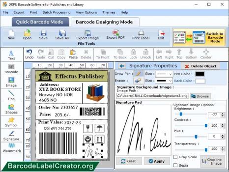 Visit Listing - Library Barcode Labels Creator Library Barcode Labels Creator - Screenshot 1