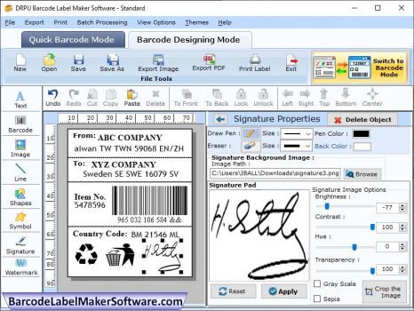 Visit Listing - Standard Sticker Maker Software Standard Sticker Maker Software - Screenshot 1