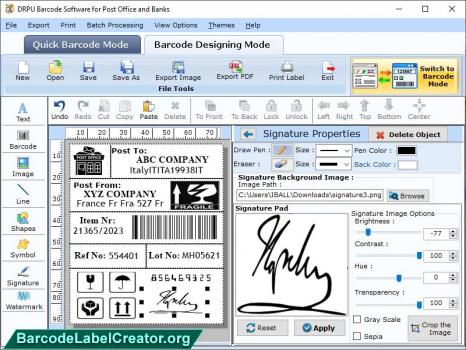 Visit Listing - Post Office Barcode Maker Post Office Barcode Maker - Screenshot 1