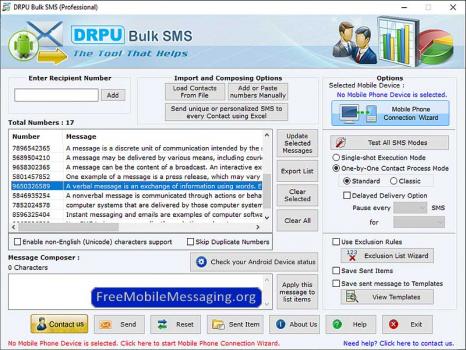 Visit Listing - Bulk SMS Messages Bulk SMS Messages - Screenshot 1